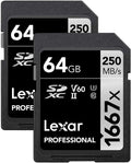 128GB SDXC UHS-II Cards 2-Pack V233293