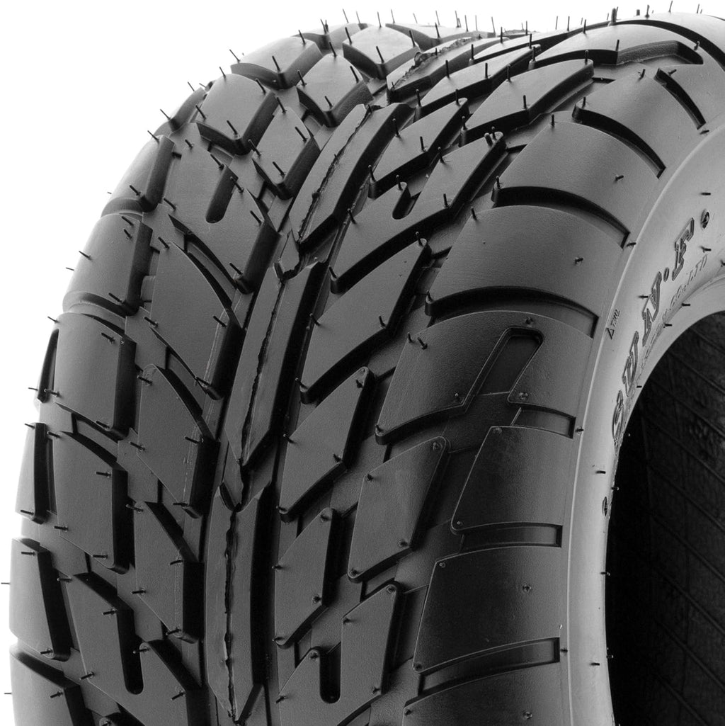 Pair of 2 ATV UTV Tires 18x9.5-8, 6 PR, Tubeless D2733
