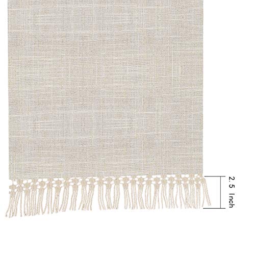 Burgundy 14 x 72 inches Lined Table Runner C65829