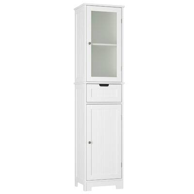 15.7 W x 67 H x 11.8 D Linen Cabinet U53161