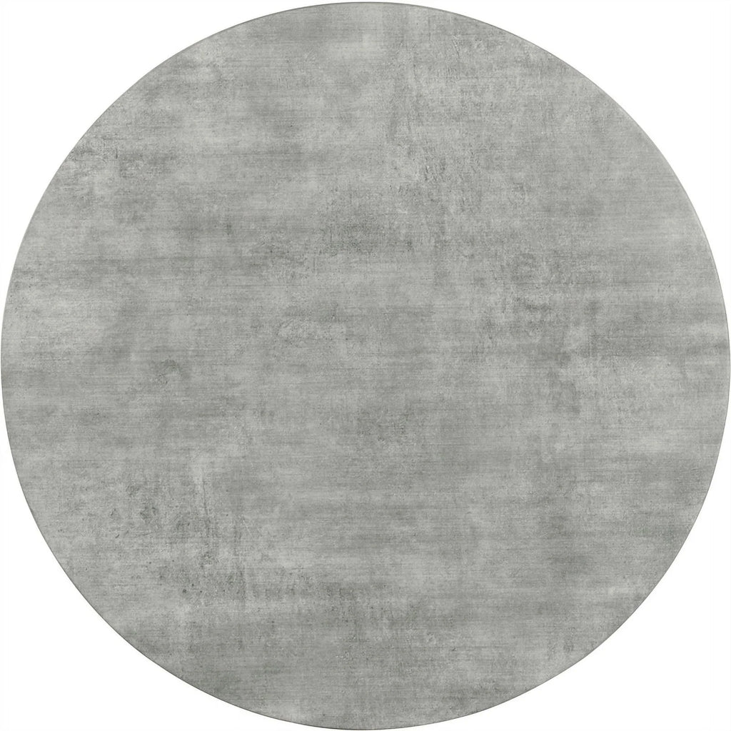 Modern Wood Round Coffee Table with Hairpin Legs in Gray O97801