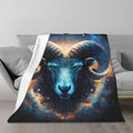 Double Layer Plush Throw Blanket, 50" x 40" R7161