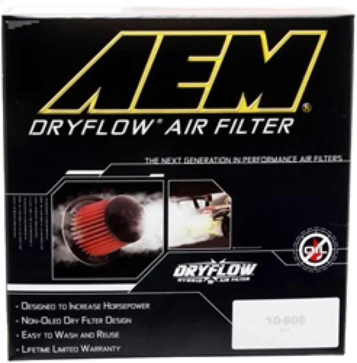 Universal DryFlow Clamp-On Air Filter W23258
