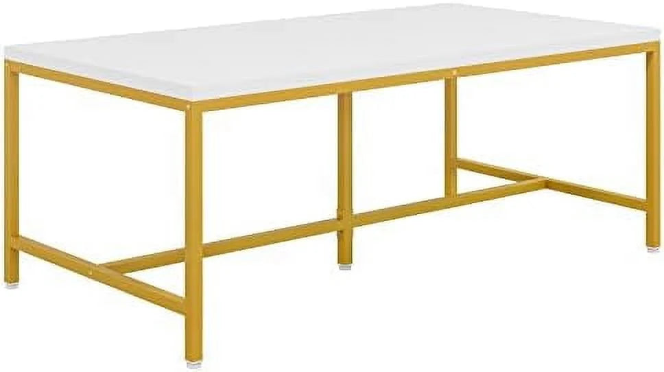 63 Inches Large Computer Desk with Thicken Frame E904