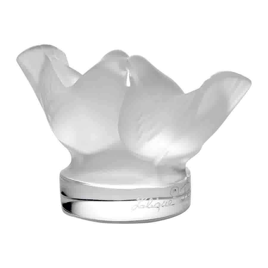 Clear Two Lovebirds Figurine I311317