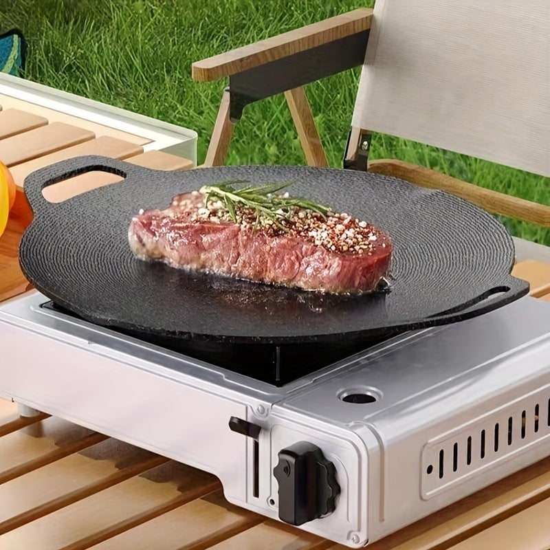 Non-stick Coating Round BBQ Grill Pan Y260