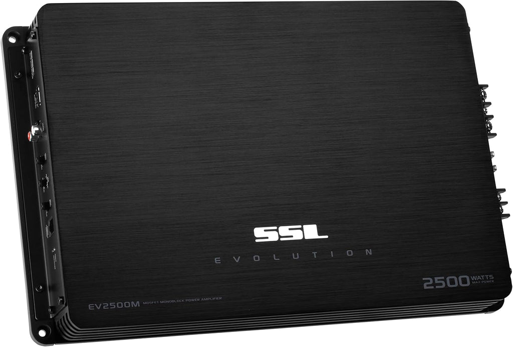 2500 Watt Monoblock Car Amplifier with Remote Subwoofer Control L3229
