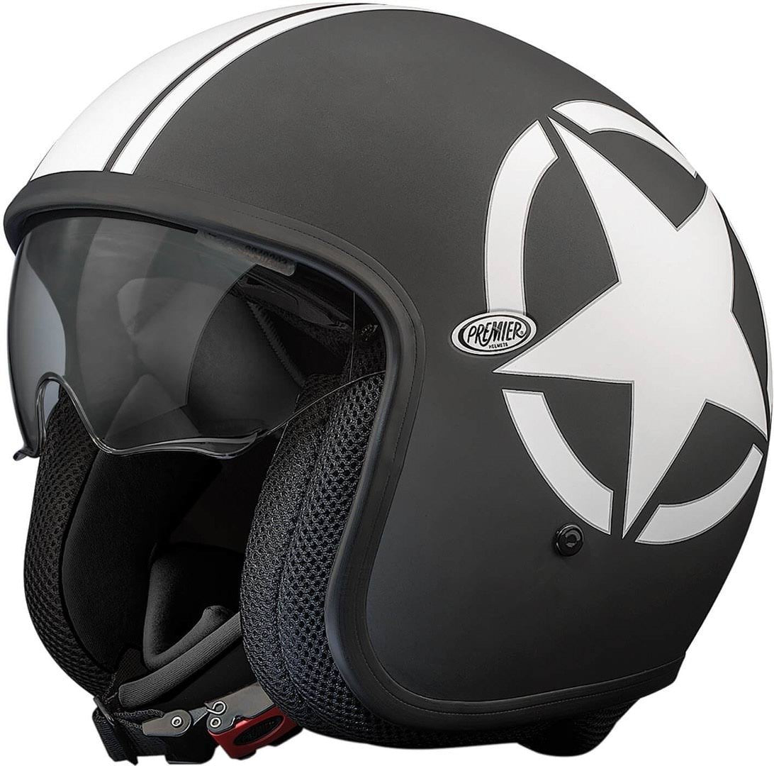 Black Star Jet Helmet, Size L T919964