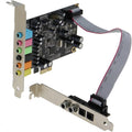 PCIe 7.1 Channel Sound Card with SPDIF Bracket D974