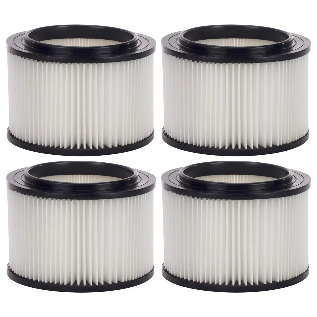 4 Pack Replacement Filters for 3 to 4 Gallon Wet/Dry Vacs H2568