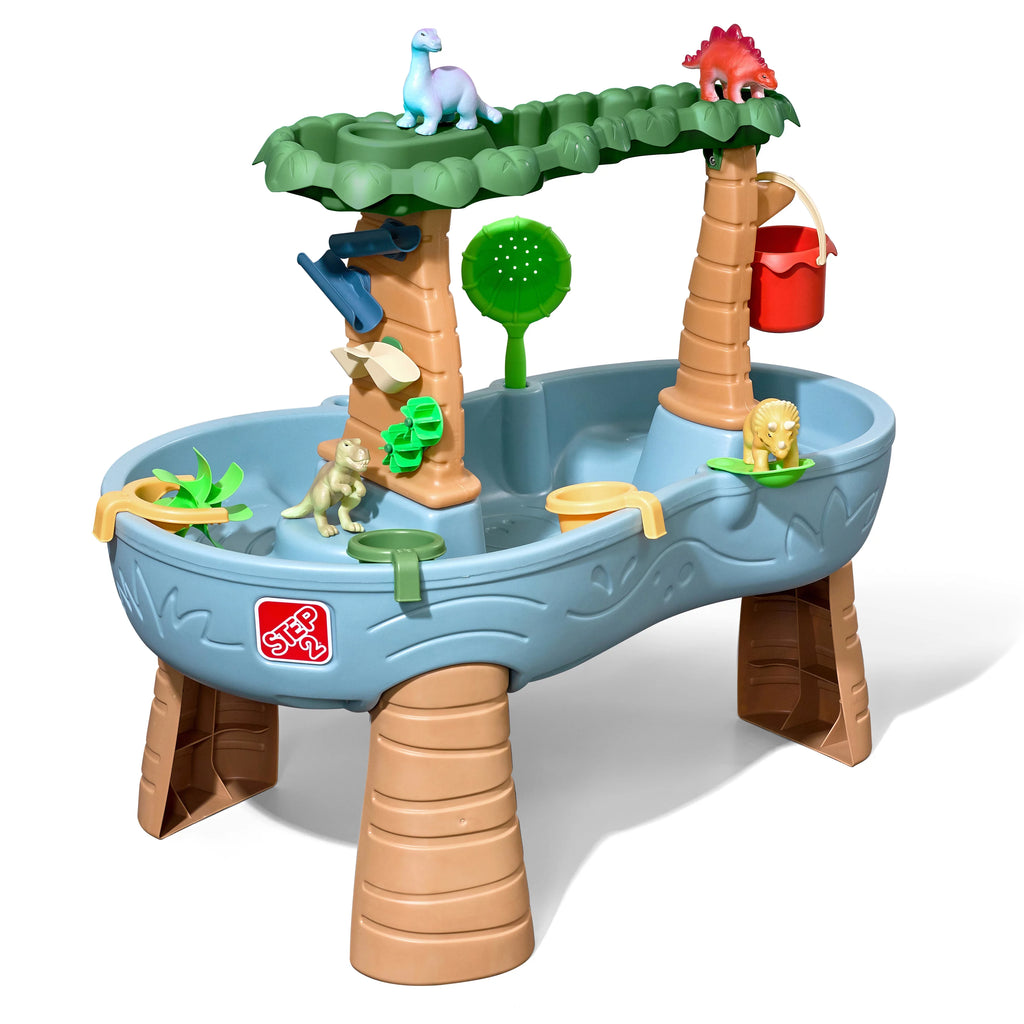 Gray Plastic Water Table with 13-piece Playset L406138