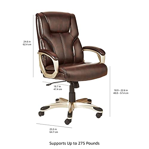 Black/Silver Adjustable High Back Office Chair N86339