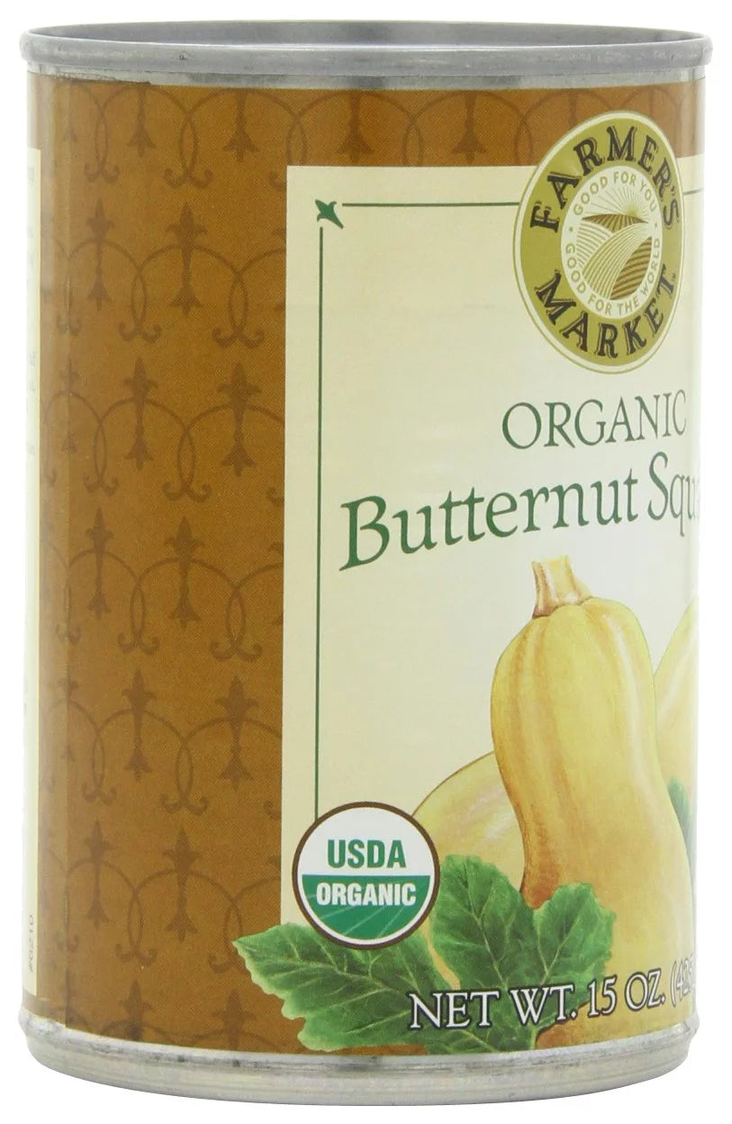 Organic Butternut Squash, 15-Ounce Cans (Pack of 12) O97799
