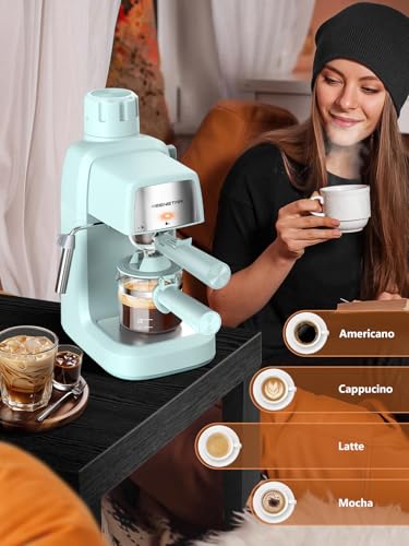 Compact 4 Cup Espresso Machine with Milk Frother L43690
