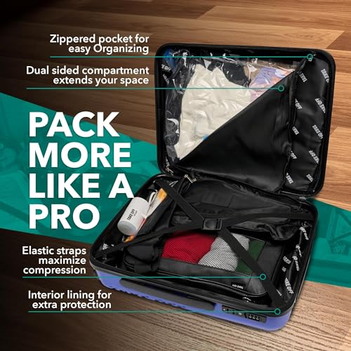 18 Inch Personal Item Suitcase with Removable Wheels B94003