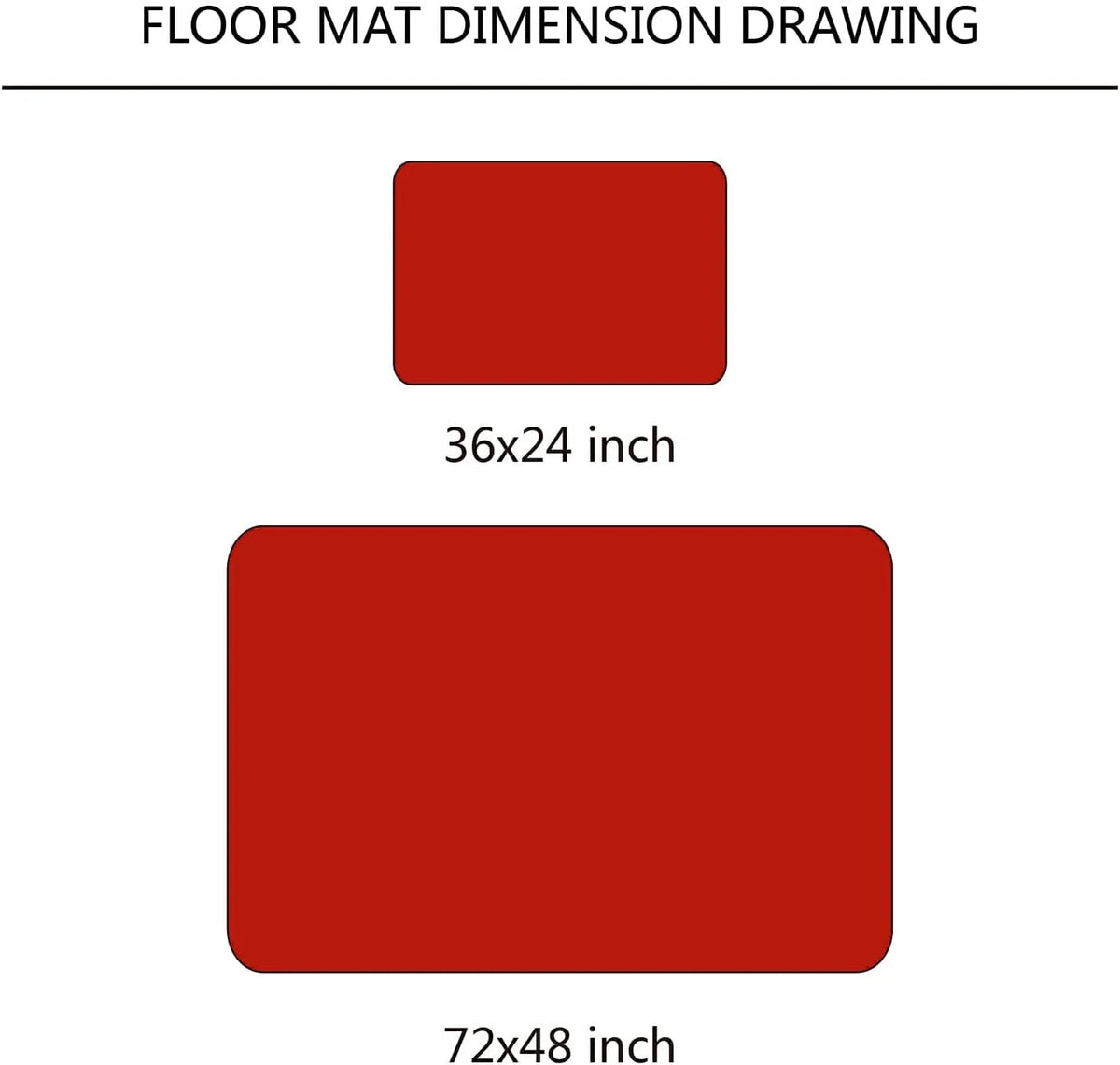 Colorful Non-Slip Cow Area Rug 36"×24" M47170