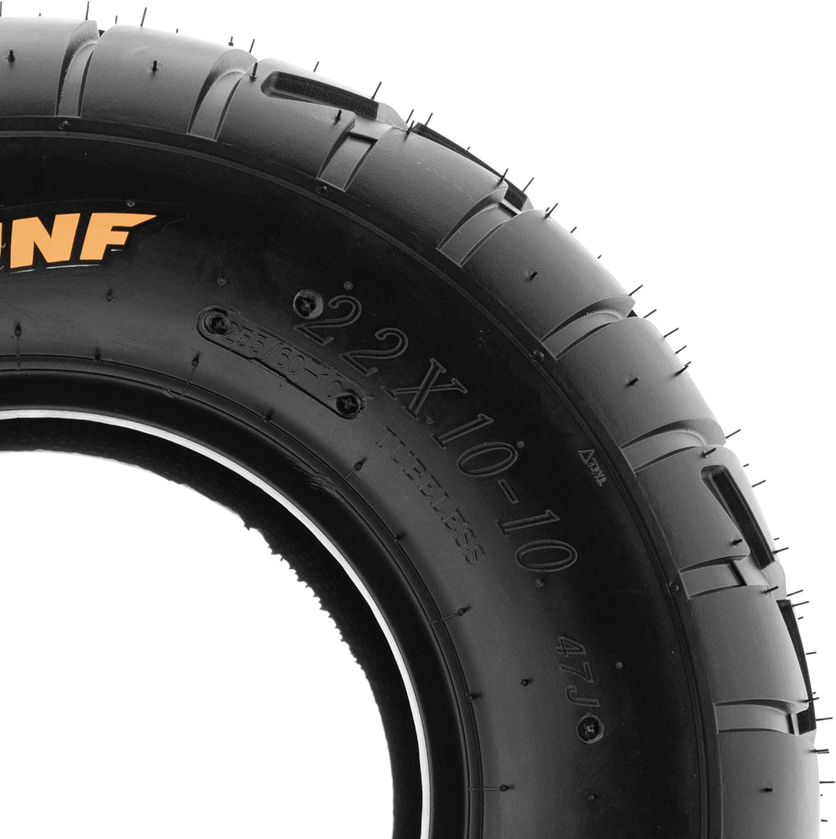 Pair of 2 ATV UTV Tires 18x9.5-8, 6 PR, Tubeless D2733