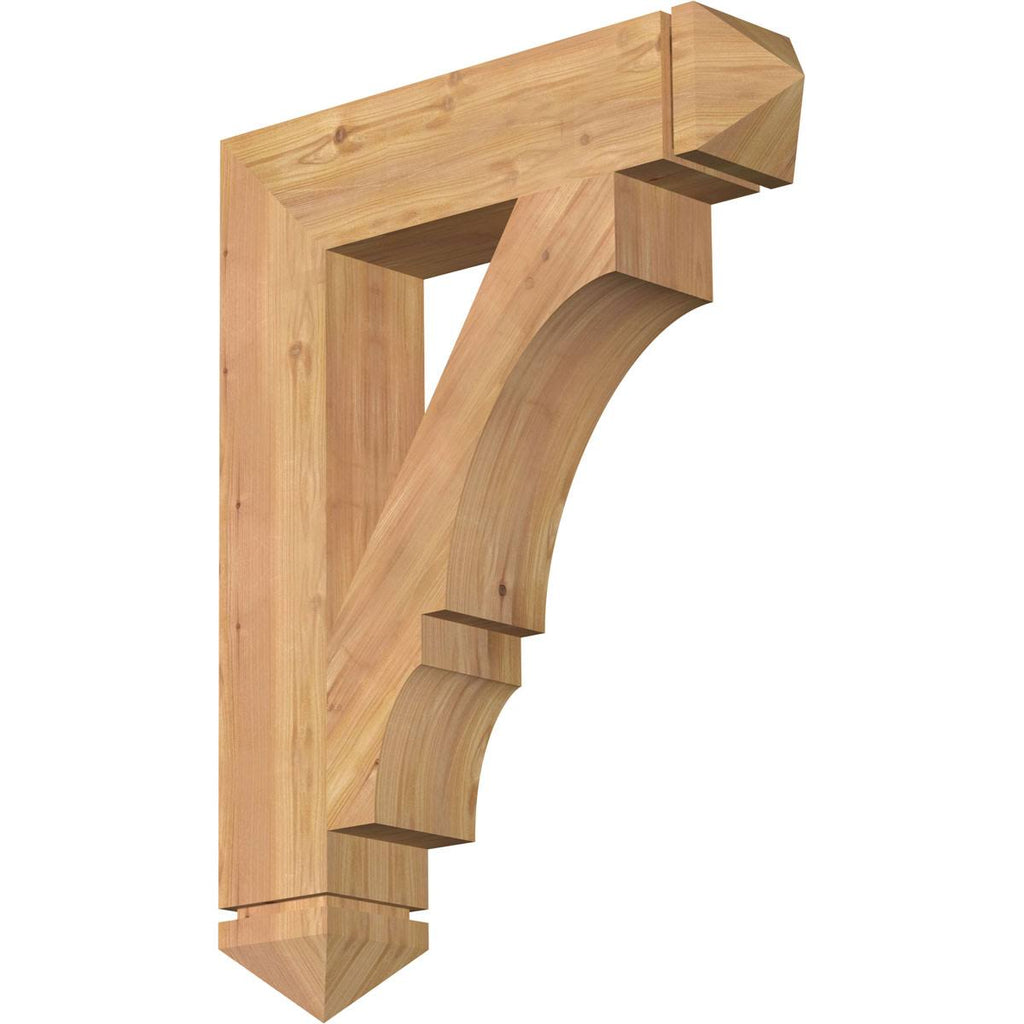 Western Red Cedar Smooth Bracket T5728