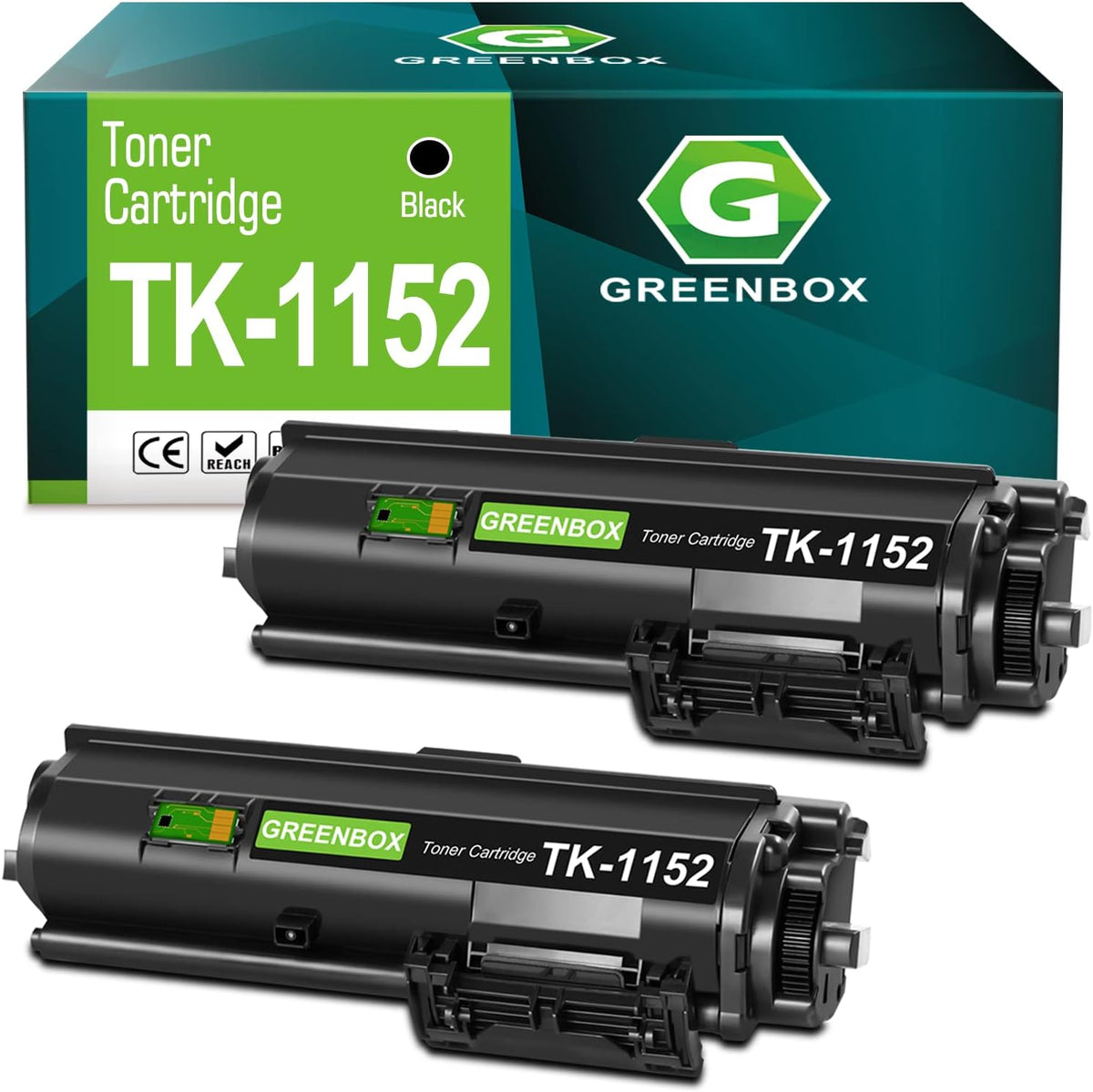 2-Pack Black Toner Cartridge Y972594
