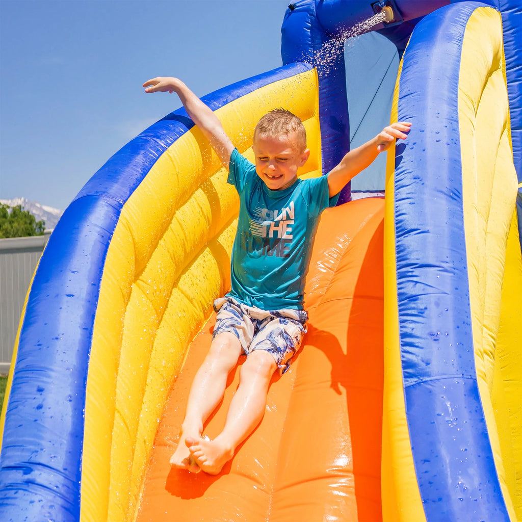 Inflatable Water Slide with Heavy Duty Blower W767