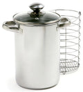 Stainless Steel Asparagus Cooker Steamer 3-Piece Set L709