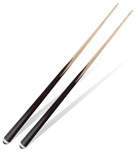 36inch 58inch Hardwood Billiard Cue Sticks Set of 2 O296