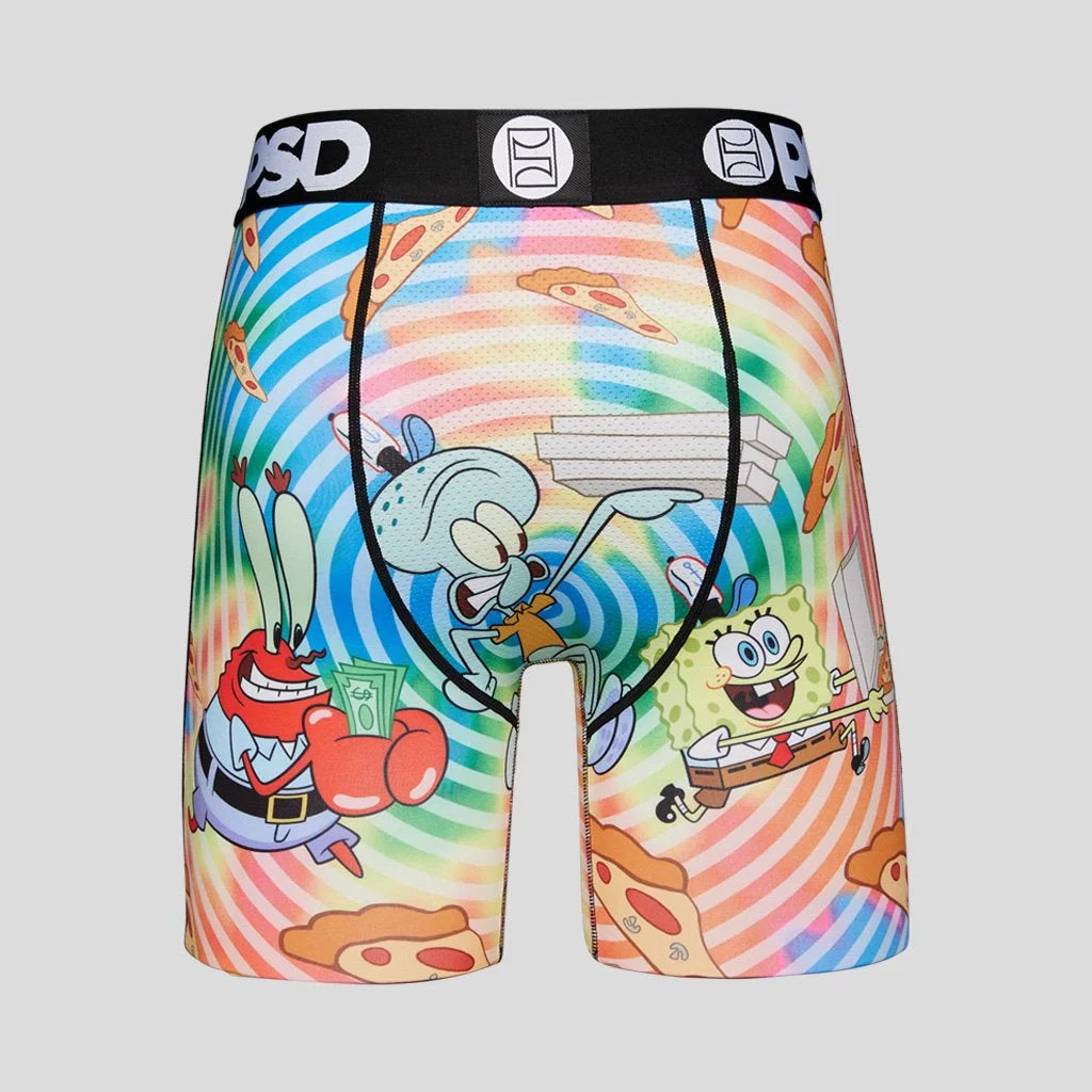 Multi Spongebob Pizza Boxer Briefs L10260