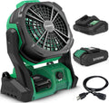 Portable Rechargeable High-Velocity Fan with Hook K571159