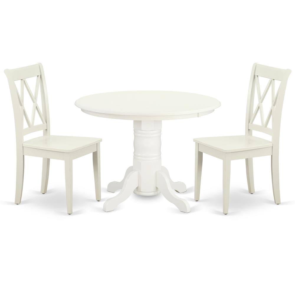 3PC Round Table and 2 Chairs V431015