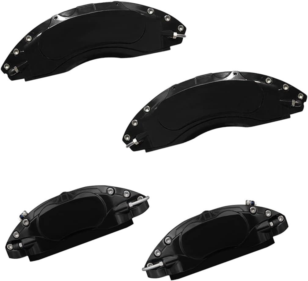 Aluminum Red Caliper Covers Front Double Piston R414