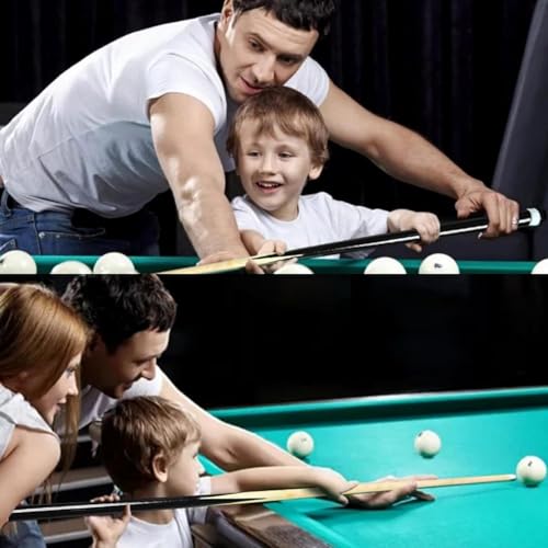 36inch 58inch Hardwood Billiard Cue Sticks Set of 2 O296