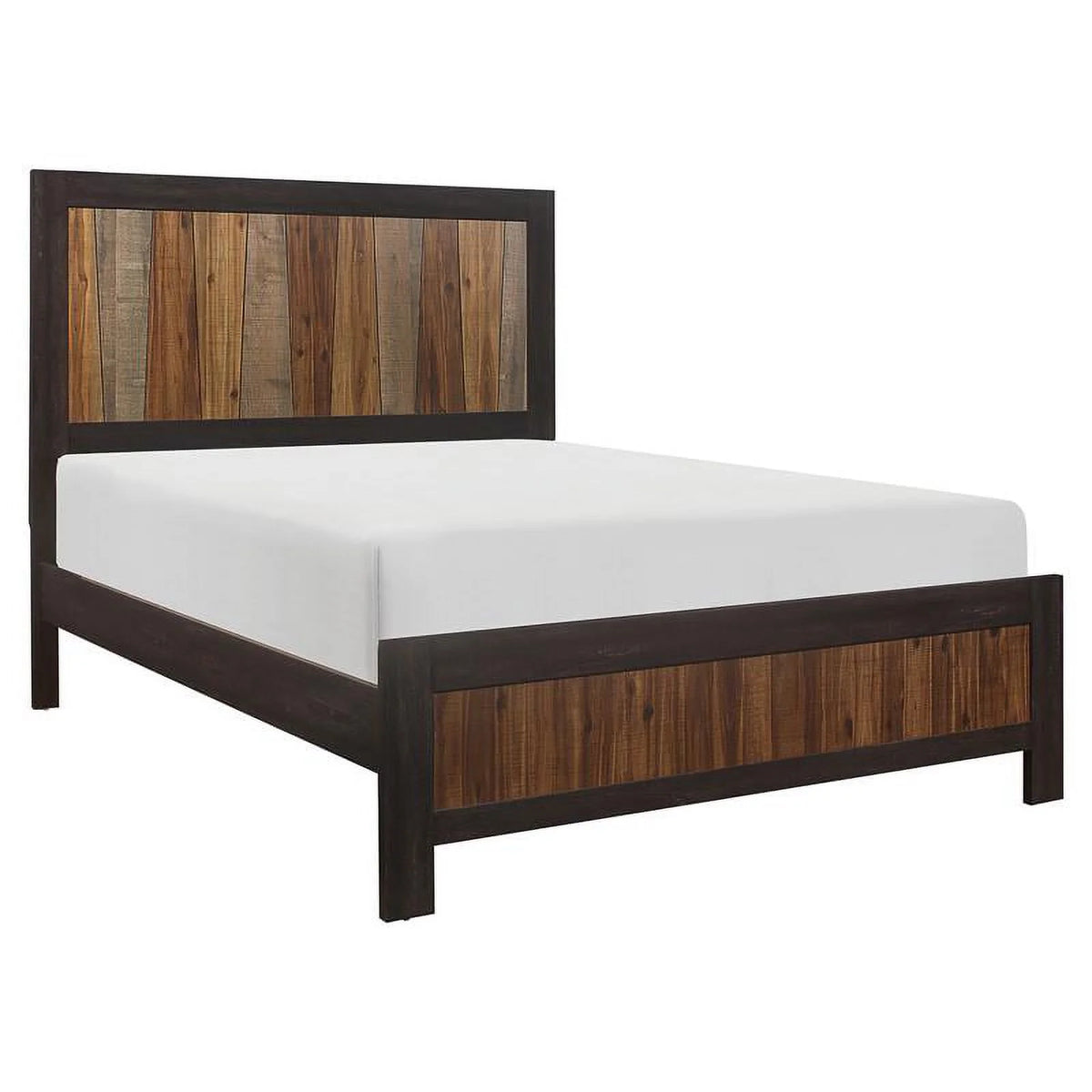 Queen Bed in Mahogany H277
