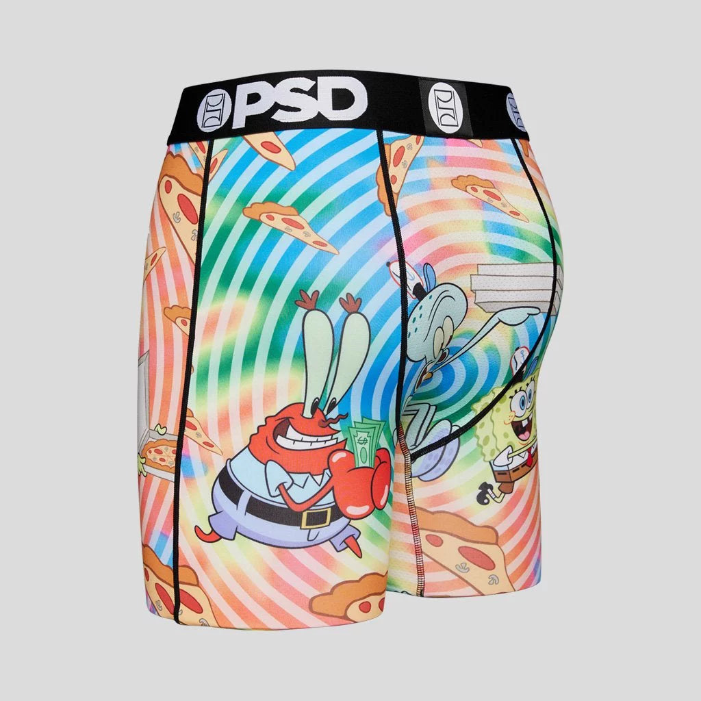 Multi Spongebob Pizza Boxer Briefs L10260