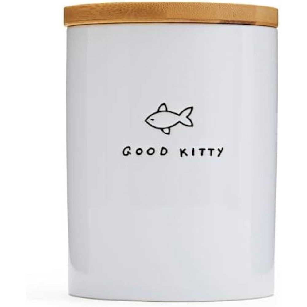 Ceramic Cat Treat Jar G28681