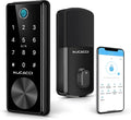 Smart Deadbolt Lock with Keypads, Biometric Electronic Door Lock, Keyless Entry Door Lock (Silver) N7846