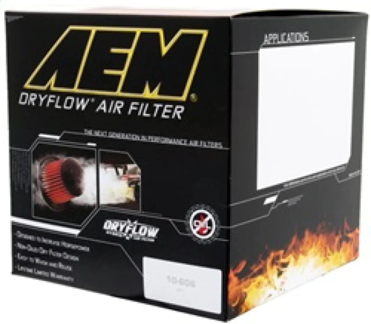 Universal DryFlow Clamp-On Air Filter W23258