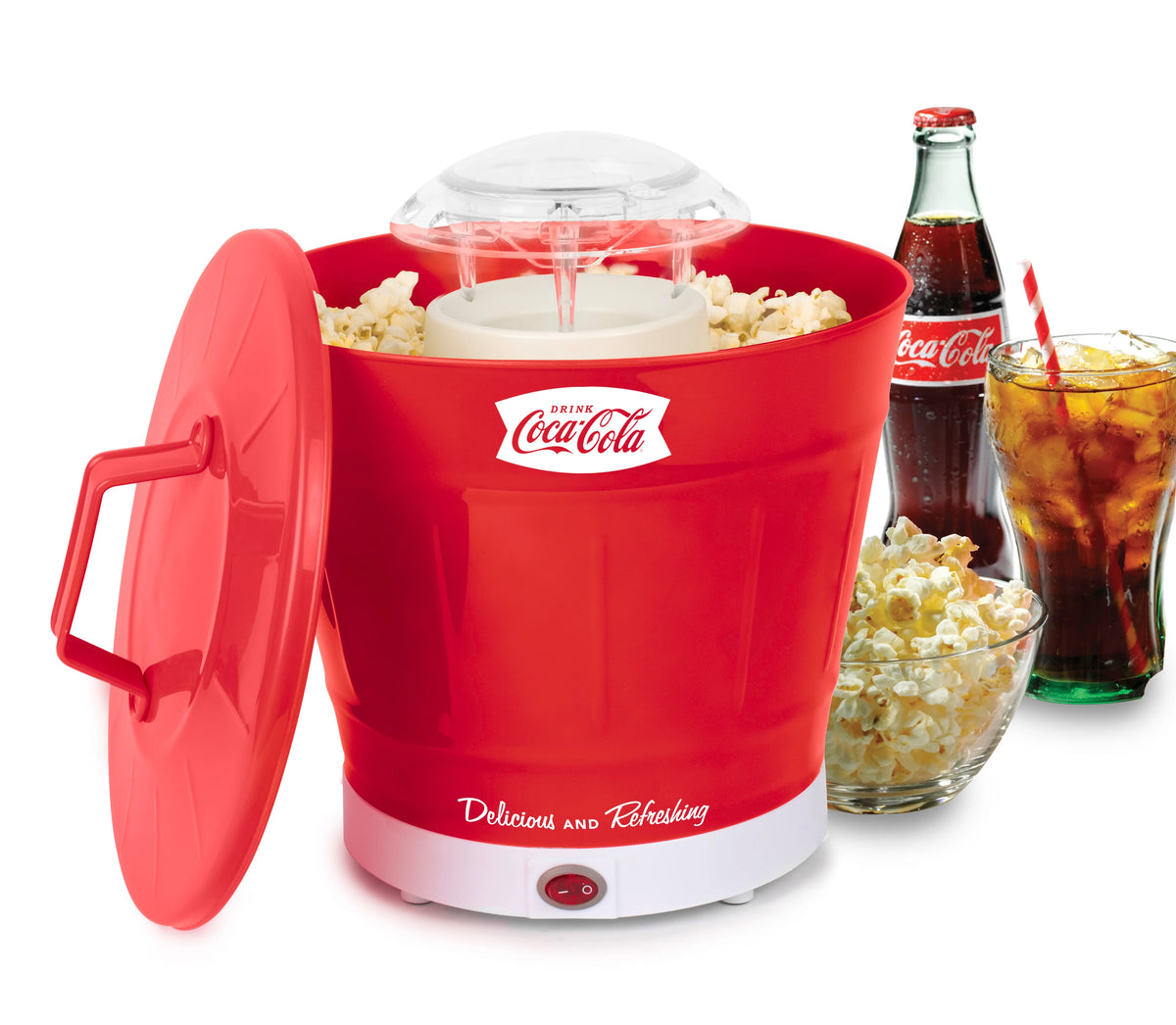 Hot Air Popcorn Popper with Bucket T130