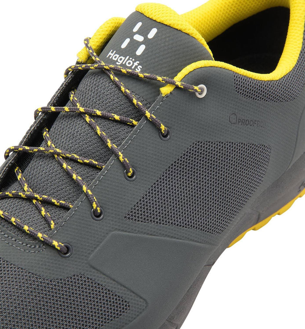 Magnetite/Signal Yellow Low Proof Hiking Shoes M521