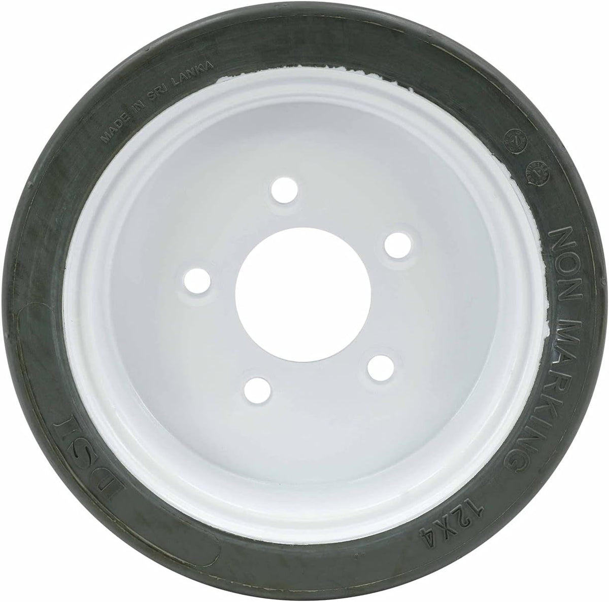 Scissor Lift Tires 12 x 4 Non-Marking Wheel Assembly G129809
