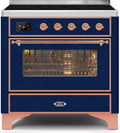 Blue Induction Range with Electric Oven J2146