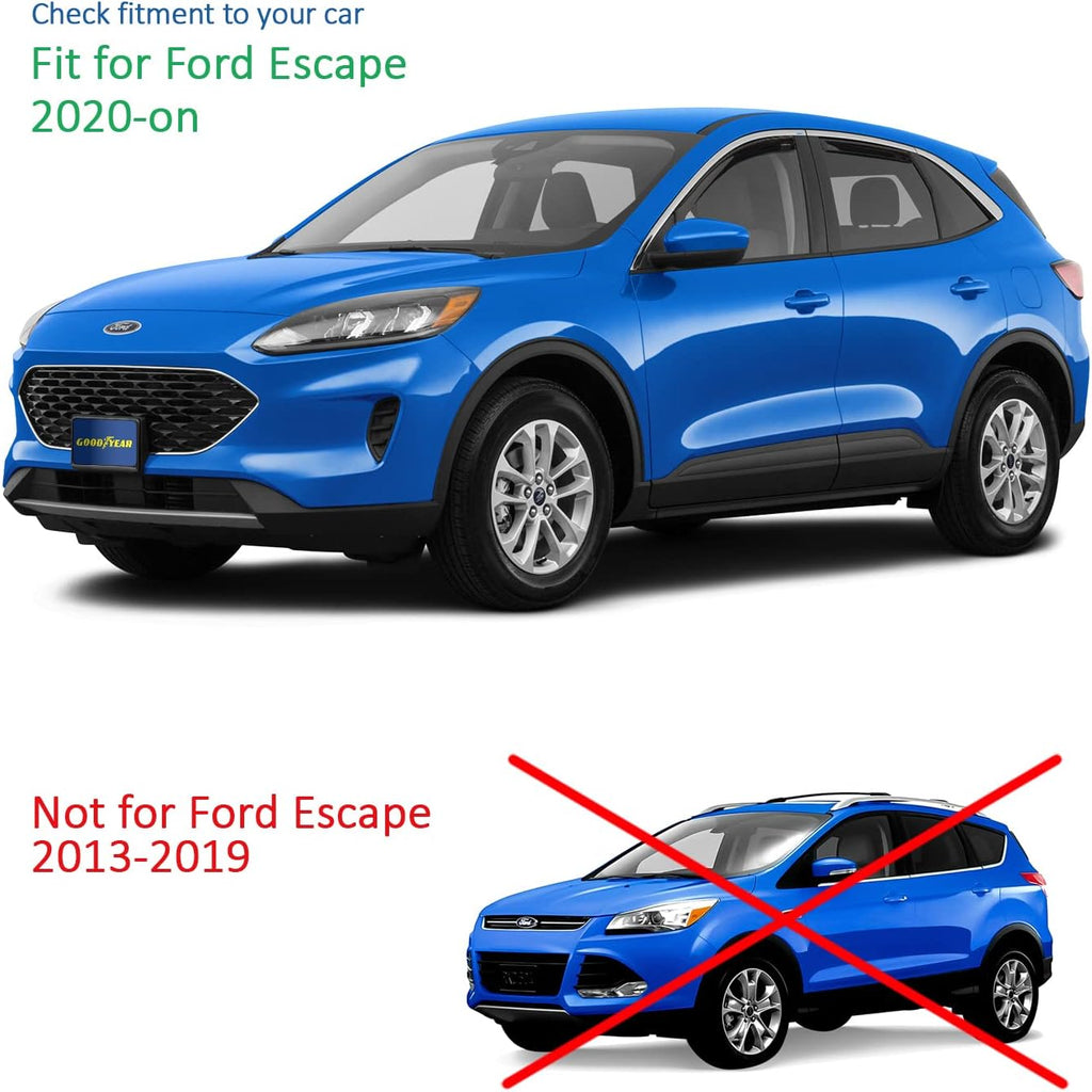 4 pcs in-Channel Window Deflectors for Ford Escape 2020-2022 G910240