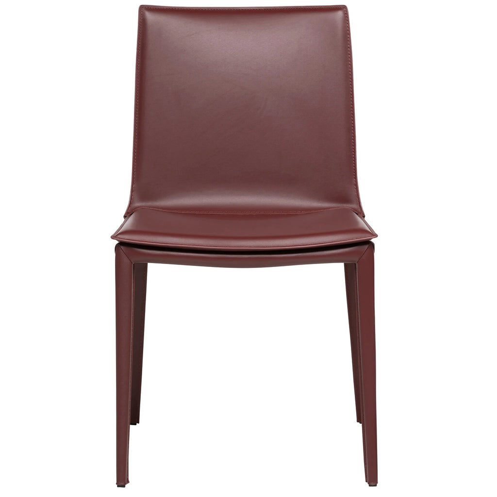 White Leather Dining Chair I548