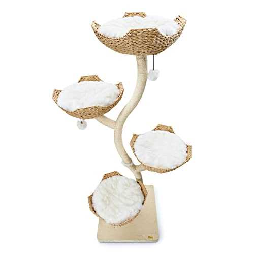White Cat Tree J630