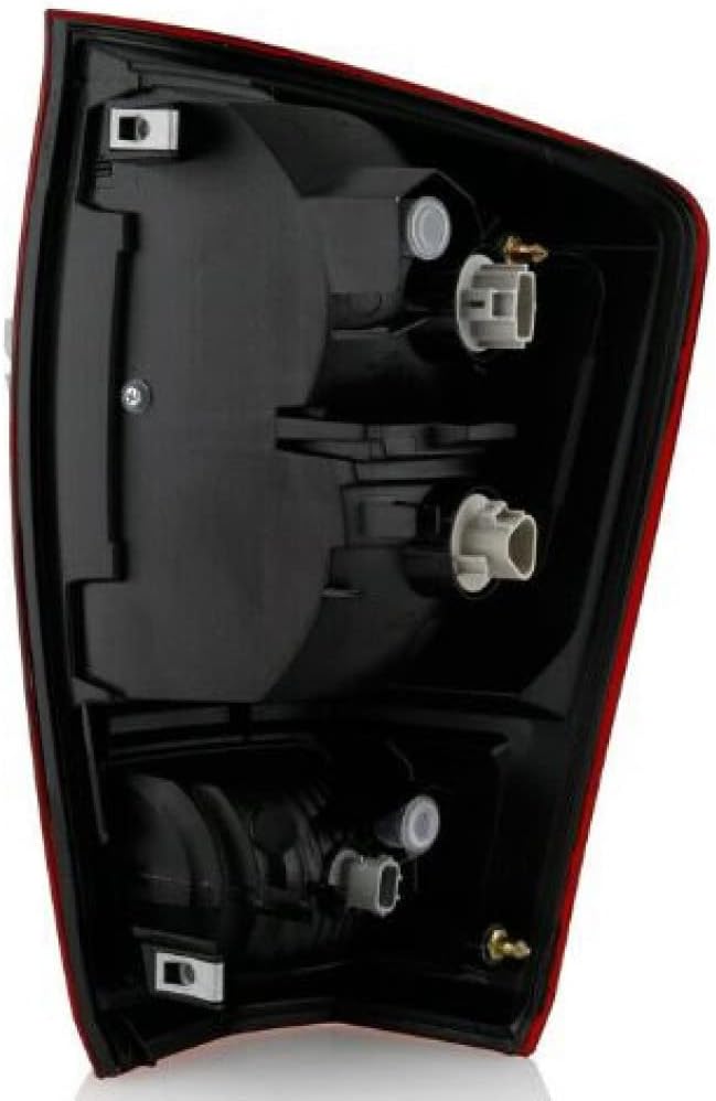 For Toyota Tacoma Tail Light Assembly Passenger Side Black Housing Red Lens H661261