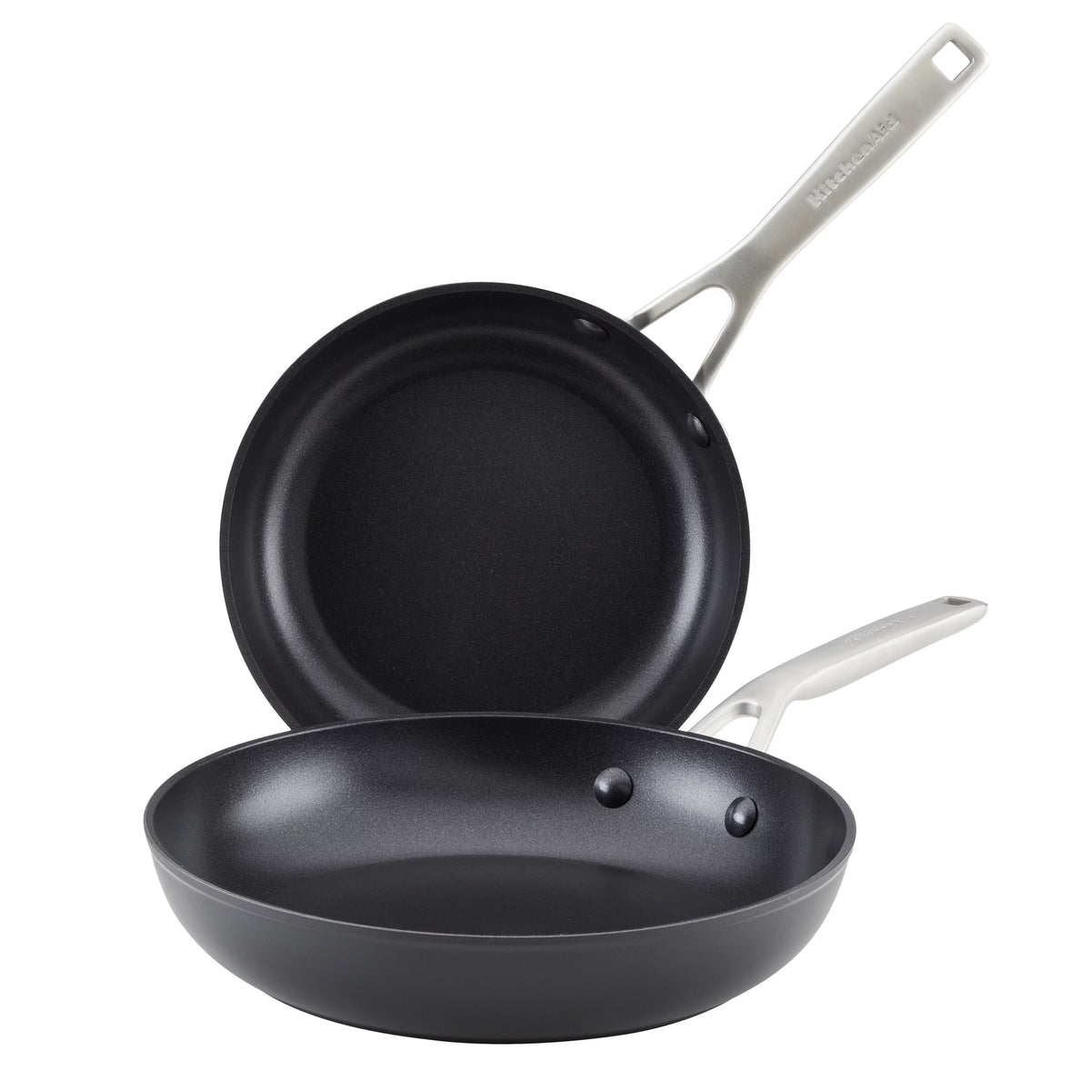 Hard-Anodized Induction 2 Piece Nonstick Frying Pan Set Z313