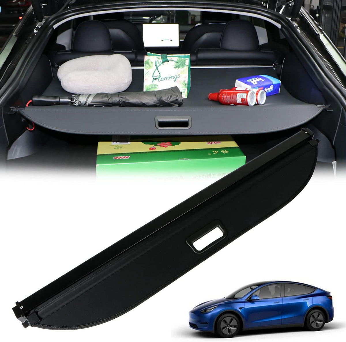 Cargo Rear Retractable Trunk Cover Pack of 2 G694378
