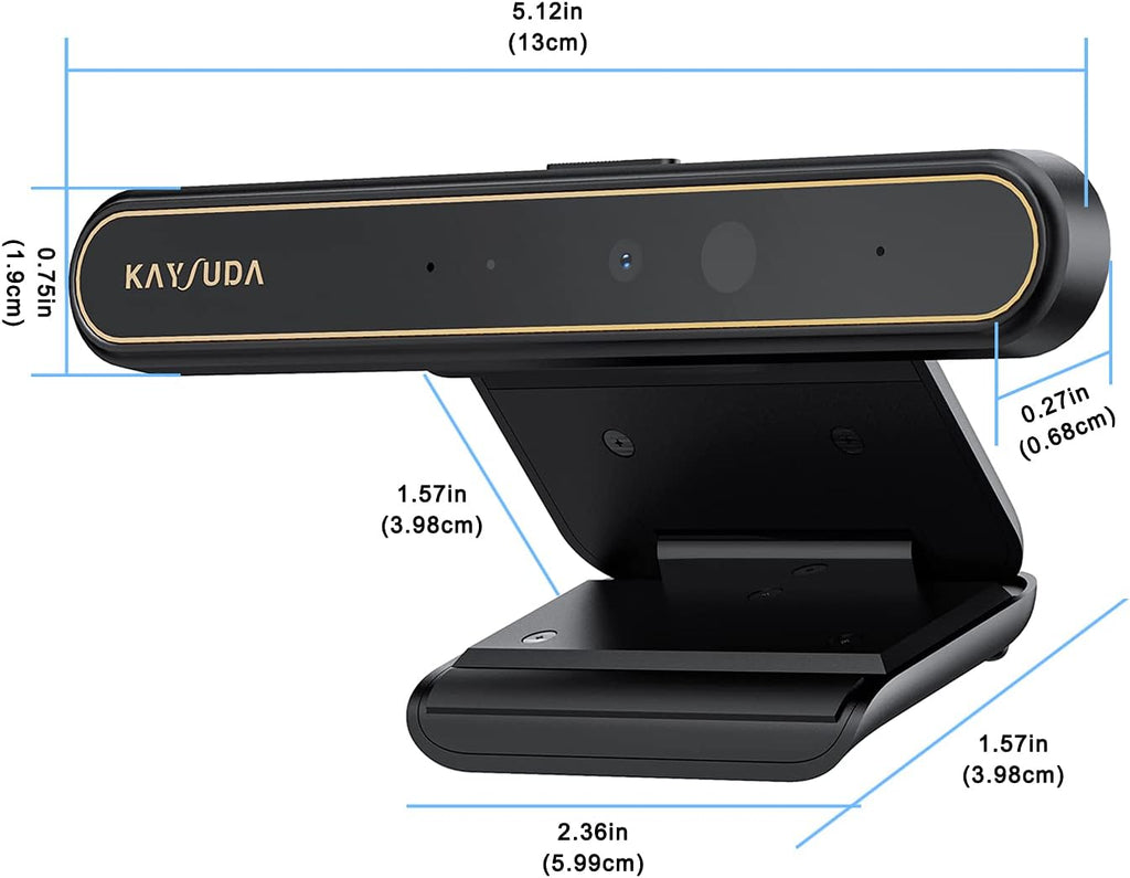 1080P USB IR Webcam with Dual Microphones Pack of 2 D269