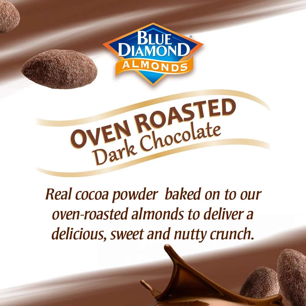 Dark Chocolate Almonds 40 Oz Case of 6 V6601