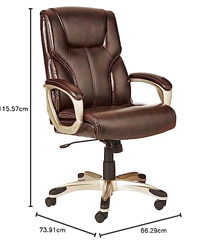 Black/Silver Adjustable High Back Office Chair N86339