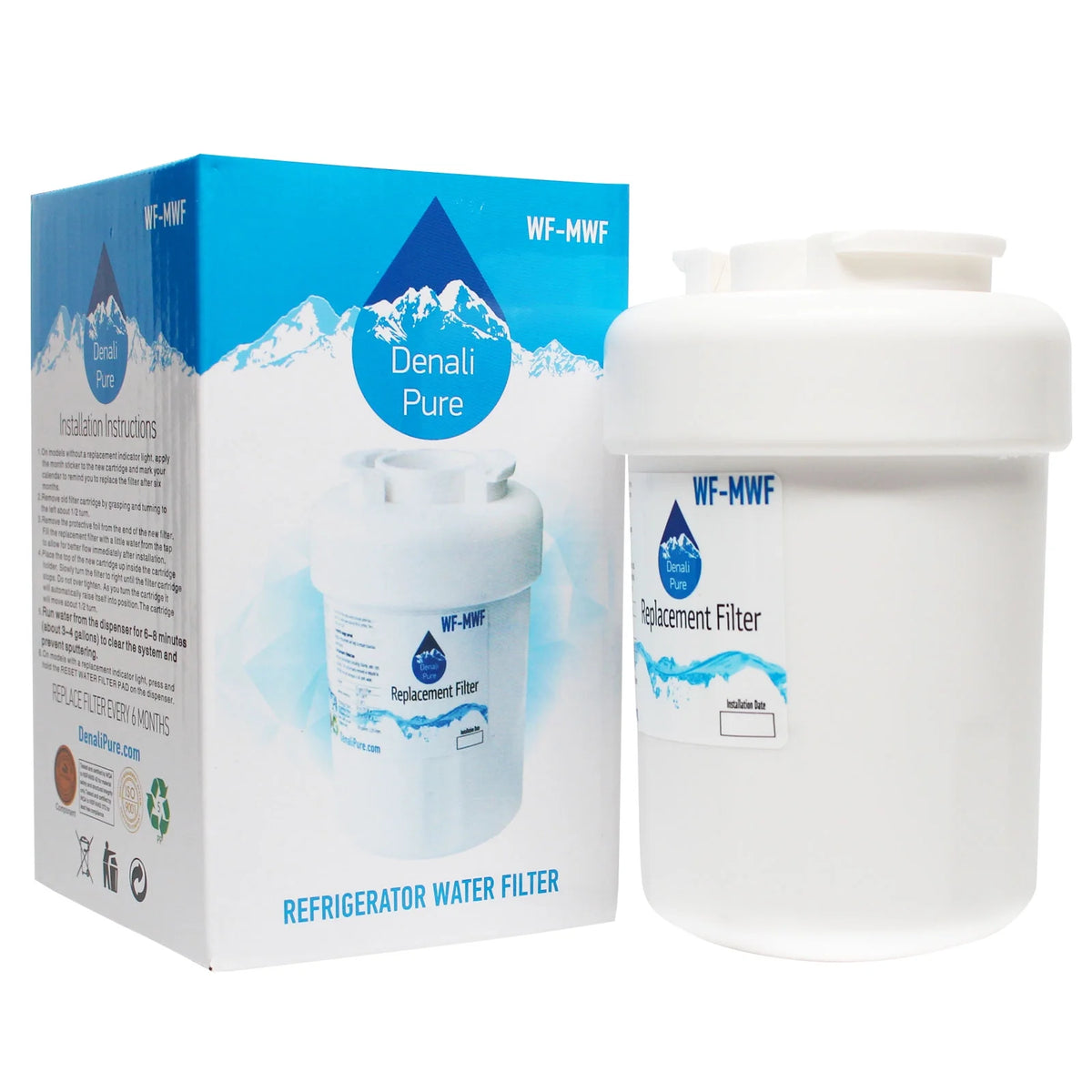 3-Pack Replacement Refrigerator Water Filter Cartridge Q36295